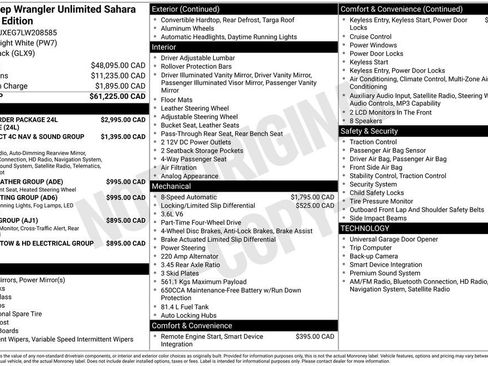 Used 2020 Jeep Wrangler Unlimited Sahara image 30