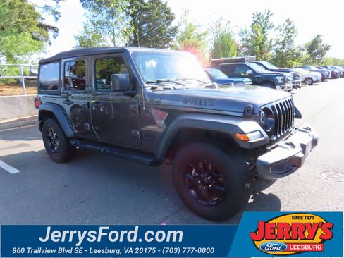 Used 2021 Jeep Wrangler Unlimited Sport image 1
