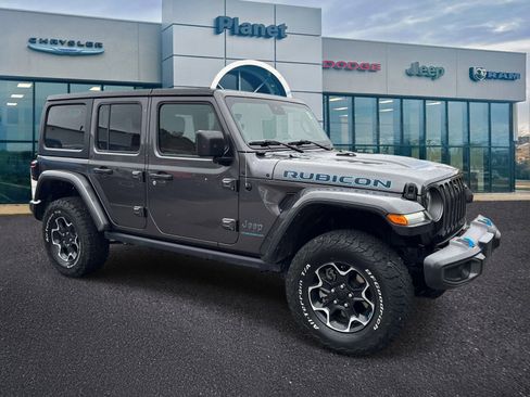 Used 2023 Jeep Wrangler Unlimited Rubicon 4xe w/ Safety Group AWD/4WD image 1