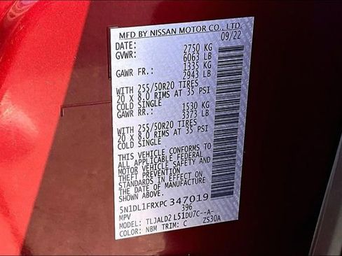 Certified 2023 INFINITI QX60 Luxe w/ Cargo Package image 36