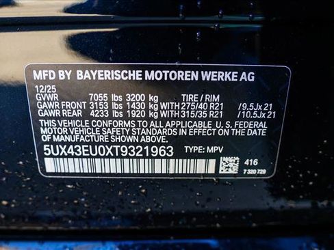 New 2026 BMW X5 xDrive50e w/ M Sport Package image 26