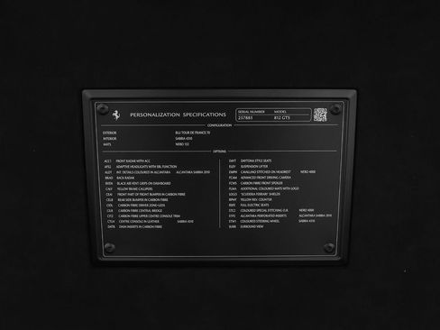 Certified 2021 Ferrari 812 GTS RWD image 40
