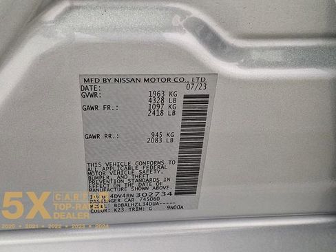 Used 2024 Nissan Altima 2.5 SV image 31