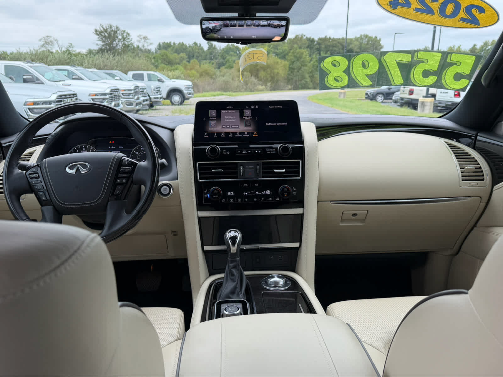 Used 2024 INFINITI QX80 Sensory AWD/4WD image 14