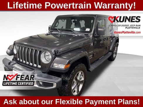 Used 2019 Jeep Wrangler Unlimited Sahara w/ Safety Group AWD/4WD image 5
