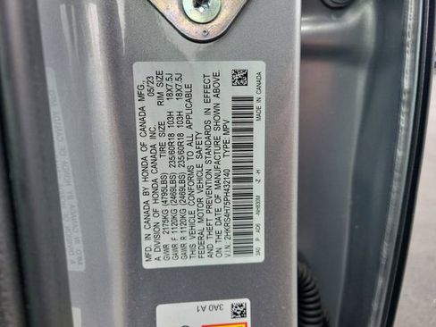 Certified 2023 Honda CR-V EX-L image 44