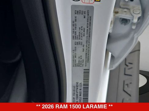 New 2026 RAM 1500 Laramie w/ Night Edition AWD/4WD image 38