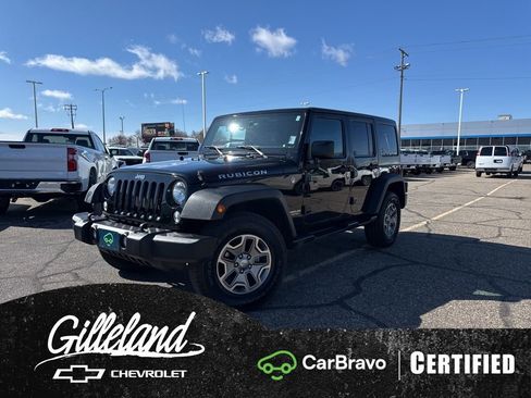 Used 2015 Jeep Wrangler Unlimited Rubicon w/ Connectivity Group image 1