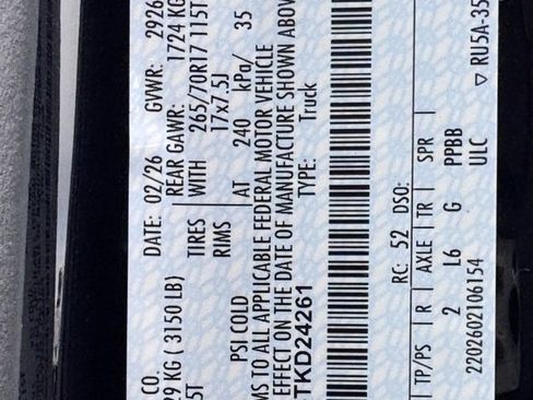 New 2026 Ford F150 XL w/ Equipment Group 103A High image 13