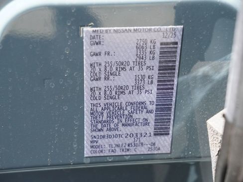 New 2026 Nissan Pathfinder Platinum image 28