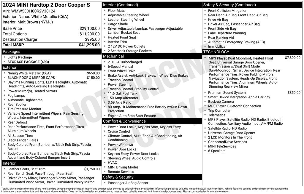 Used 2024 MINI Cooper S FWD image 9