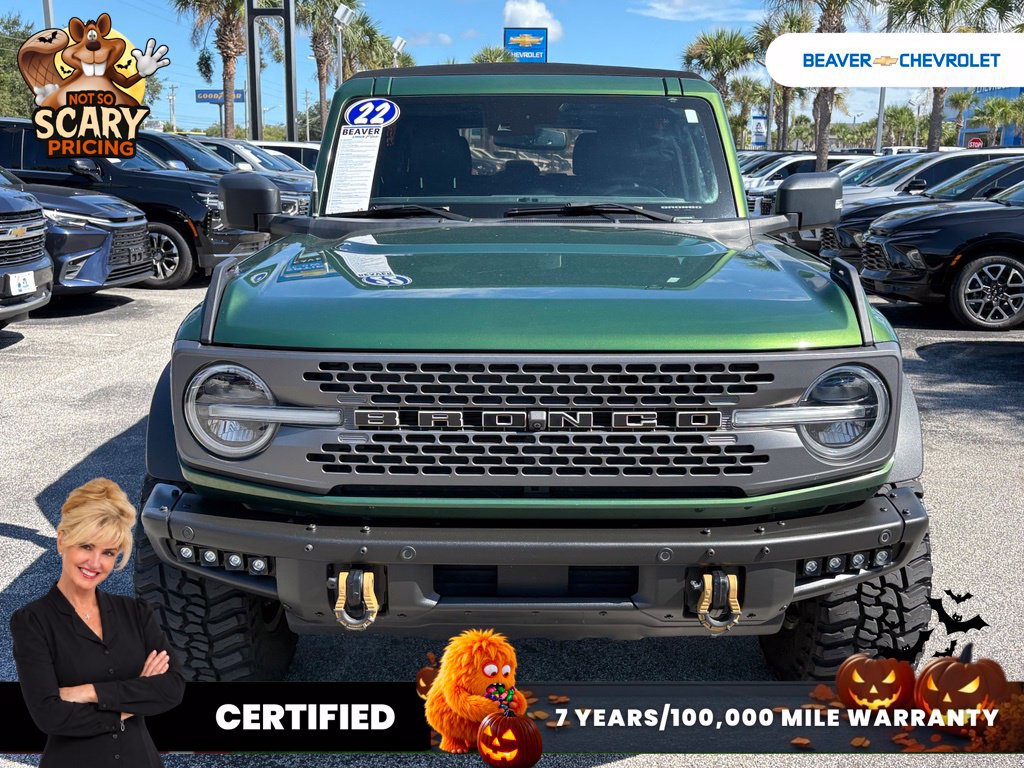 Used 2022 Ford Bronco Badlands w/ Sasquatch Package AWD/4WD image 3