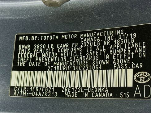 Used 2019 Toyota Corolla L image 29