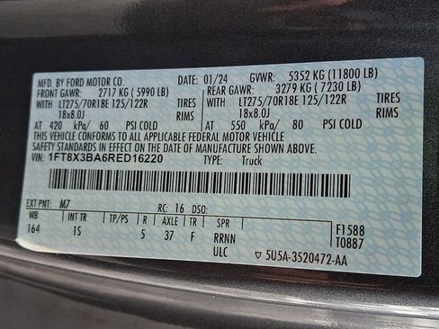 Certified 2024 Ford F350 XL w/ STX Appearance Package image 26