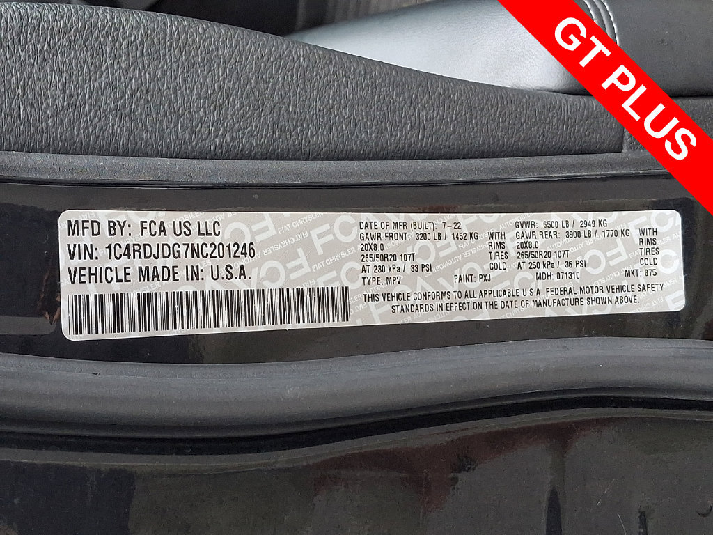 Used 2022 Dodge Durango GT AWD/4WD image 28