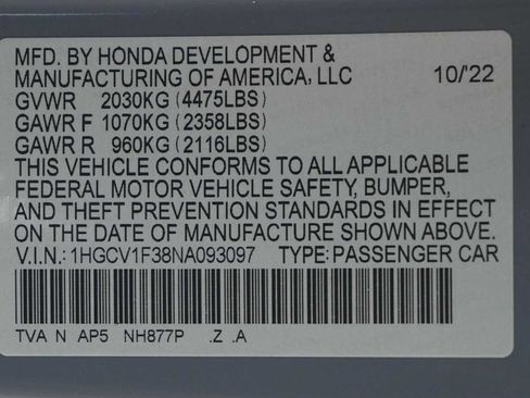 Used 2022 Honda Accord Sport image 30