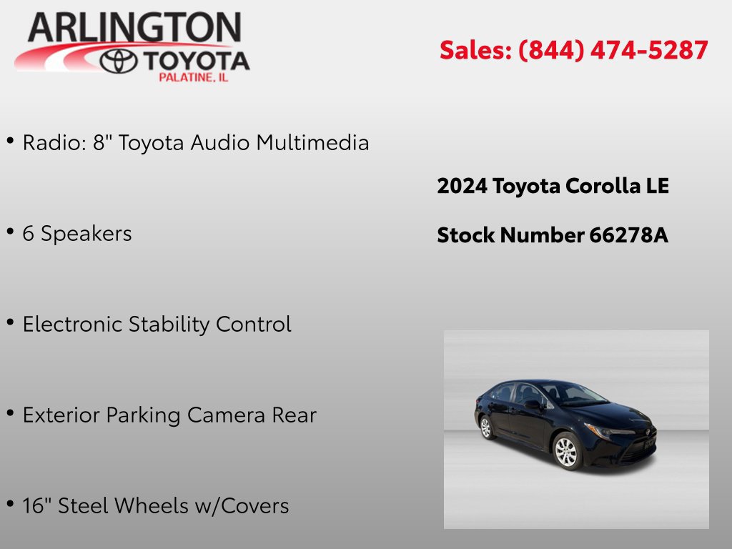 Used 2024 Toyota Corolla LE FWD image 4