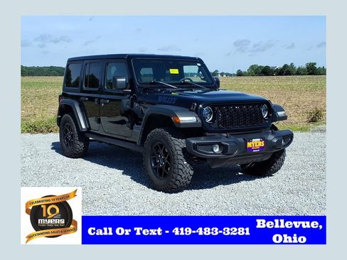 Used 2025 Jeep Wrangler Unlimited Sport S 4xe AWD/4WD image 1