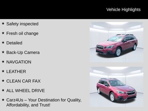 Used 2018 Subaru Outback 2.5i AWD/4WD image 38