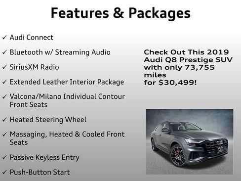 Used 2019 Audi Q8 Prestige AWD/4WD image 12