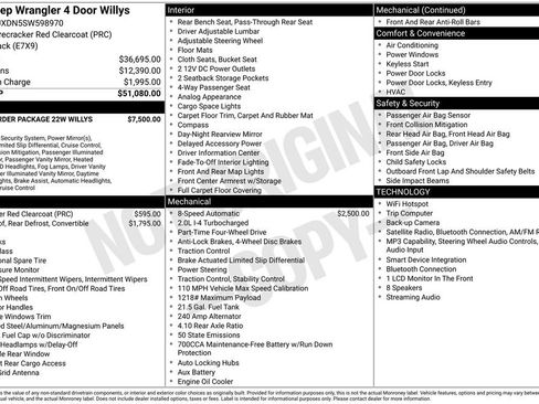 Used 2025 Jeep Wrangler Willys AWD/4WD image 35