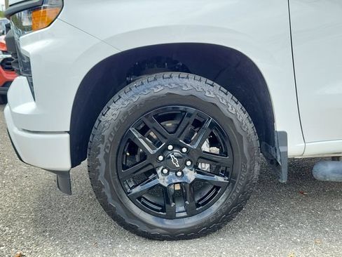 Certified 2024 Chevrolet Silverado 1500 Custom w/ Turbomax Blackout Package AWD/4WD image 6