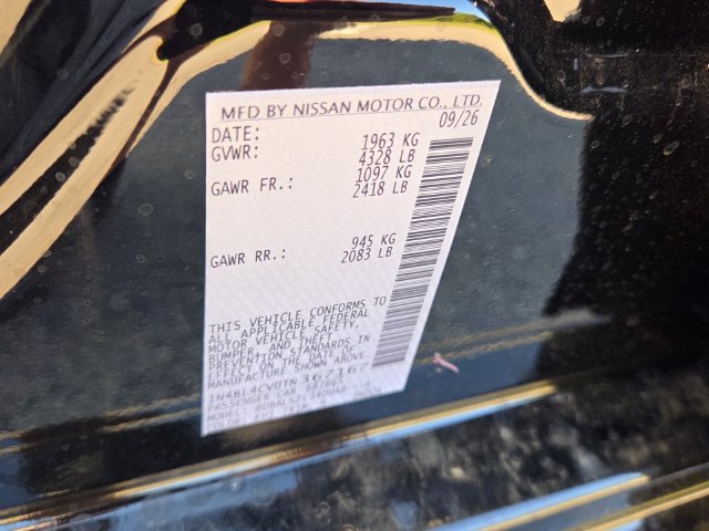 New 2026 Nissan Altima 2.5 SR w/ SR Premium Package FWD image 18