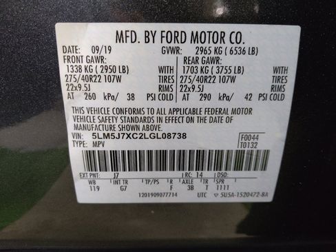 Used 2020 Lincoln Aviator Reserve w/ Equipment Group 202A AWD/4WD image 33