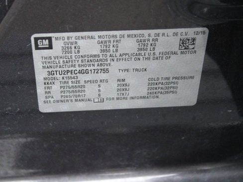 Used 2016 GMC Sierra 1500 Denali w/ Enhanced Driver Alert Package image 17