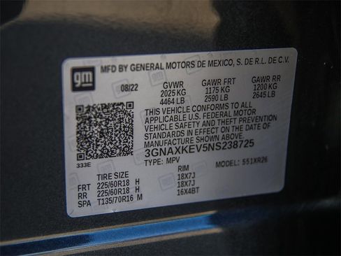 Used 2022 Chevrolet Equinox LT image 35