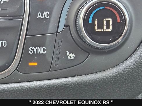 Used 2022 Chevrolet Equinox RS w/ Infotainment Package FWD image 21