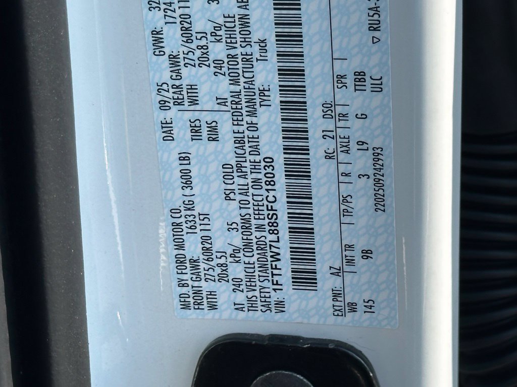 Used 2025 Ford F150 Platinum AWD/4WD image 46