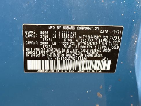 Used 2022 Subaru Outback Wilderness image 37