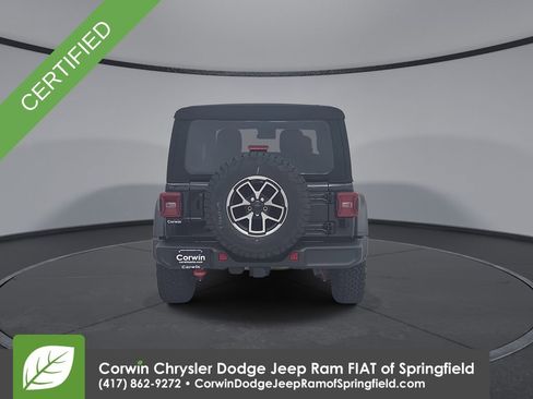 Certified 2024 Jeep Wrangler Rubicon w/ Convenience Group image 13