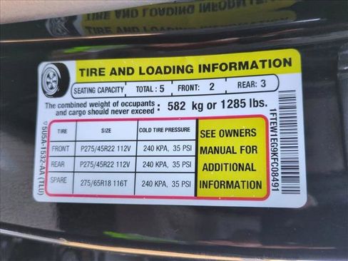 Used 2019 Ford F150 Limited w/ Trailer Tow Package image 28