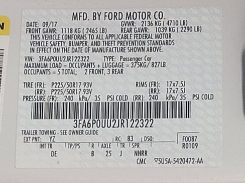 Used 2018 Ford Fusion S FWD image 33