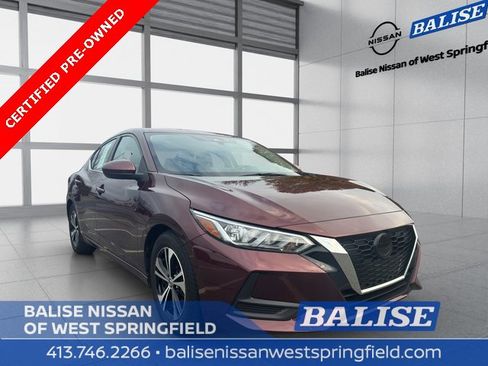 Certified 2022 Nissan Sentra SV image 1