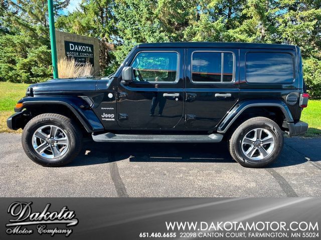 Used 2021 Jeep Wrangler Unlimited Sahara AWD/4WD image 1