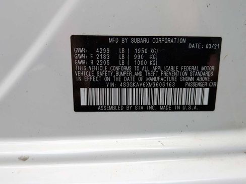 Used 2021 Subaru Impreza 2.0i Premium AWD/4WD image 26