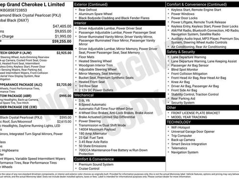 Used 2025 Jeep Grand Cherokee L Limited w/ Luxury Tech Group II image 10