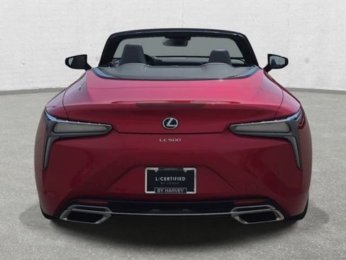 Certified 2023 Lexus LC 500 Convertible w/ Touring Package RWD image 6