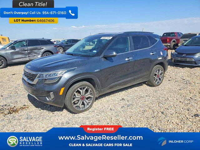 Used 2023 Kia Seltos SX w/ SX Sunroof Package AWD/4WD image 1