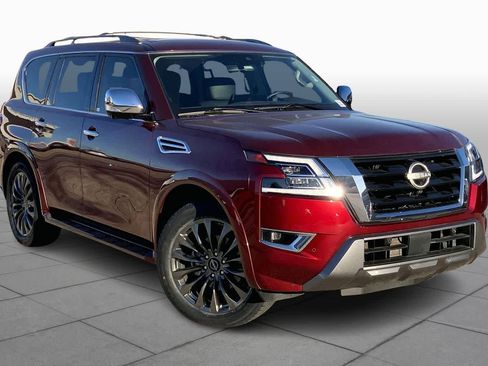 Used 2023 Nissan Armada Platinum w/ Captain's Chairs Package image 2