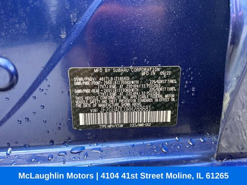 Certified 2024 Subaru Crosstrek 2.0i Premium AWD/4WD image 26