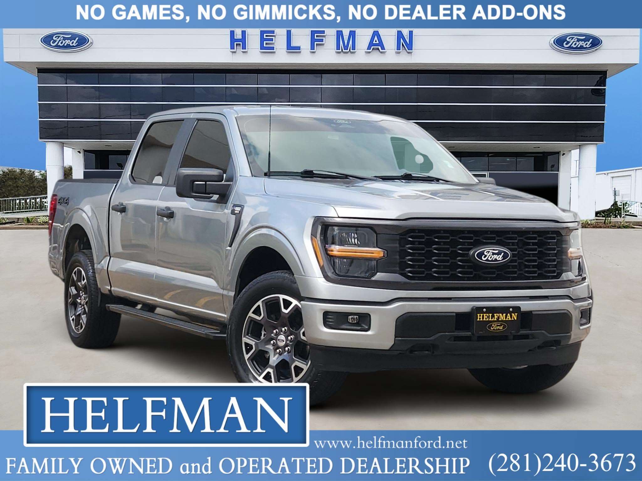 Used 2025 Ford F150 STX w/ Equipment Group 200A AWD/4WD image 1