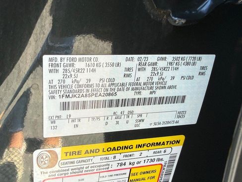 Certified 2023 Ford Expedition Max Limited AWD/4WD image 33