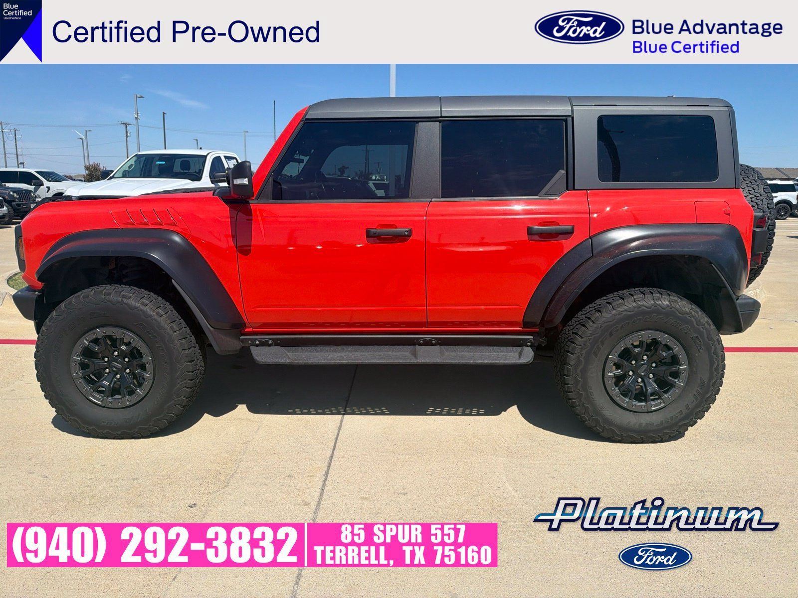 Used 2022 Ford Bronco Raptor AWD/4WD image 4