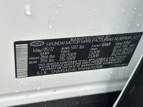 Used 2022 Hyundai Santa Fe Limited image 34