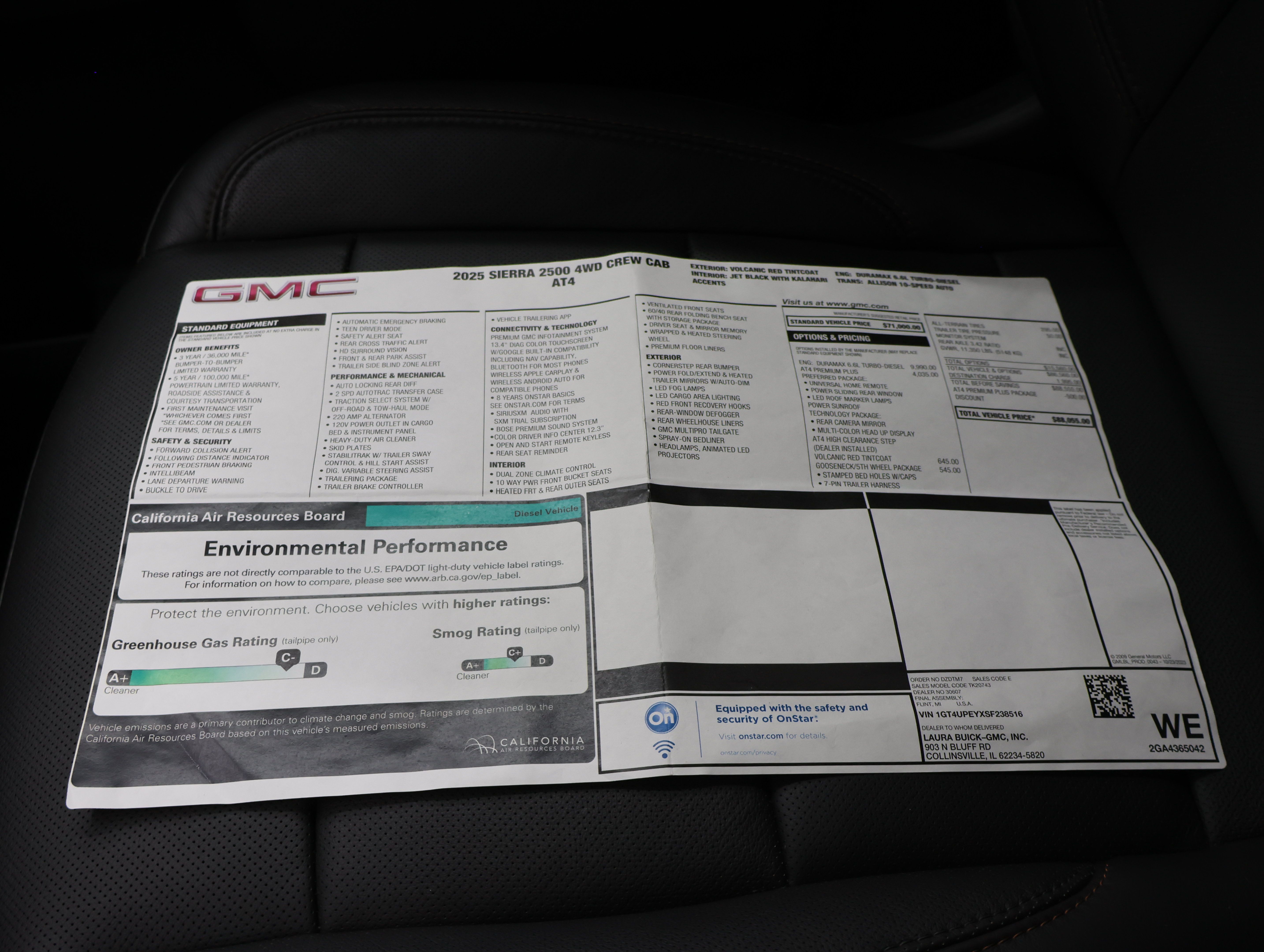 Used 2025 GMC Sierra 2500 AT4 w/ AT4 Premium Plus Package AWD/4WD image 70