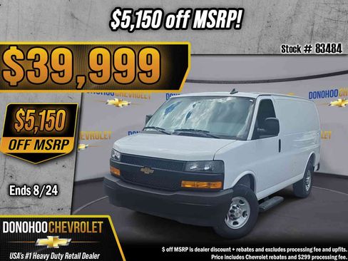 New 2025 Chevrolet Express 2500 RWD image 1